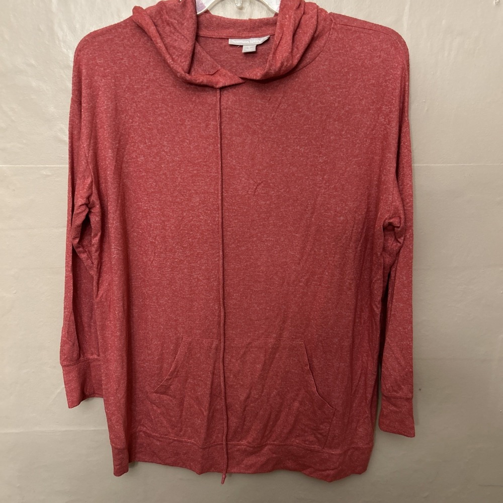 Women Within 14/16 Salmon Color‎ Light Weight Hoodie